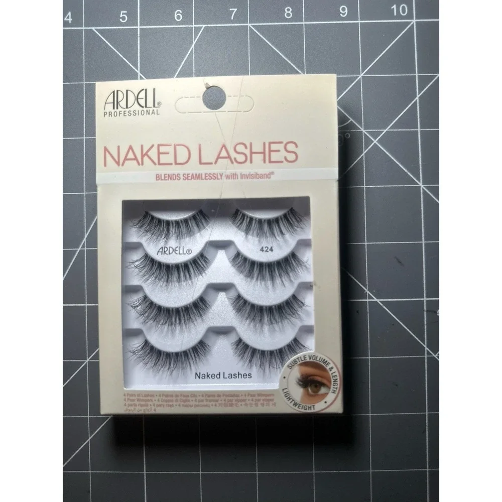 (3) ARDELL PROFESSIONAL NAKED LASHES STRIP LASHES 